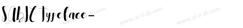 SABIC Typeface字体转换